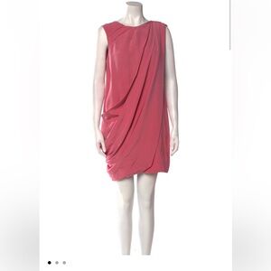 Gucci Silk Draped Mini Dress